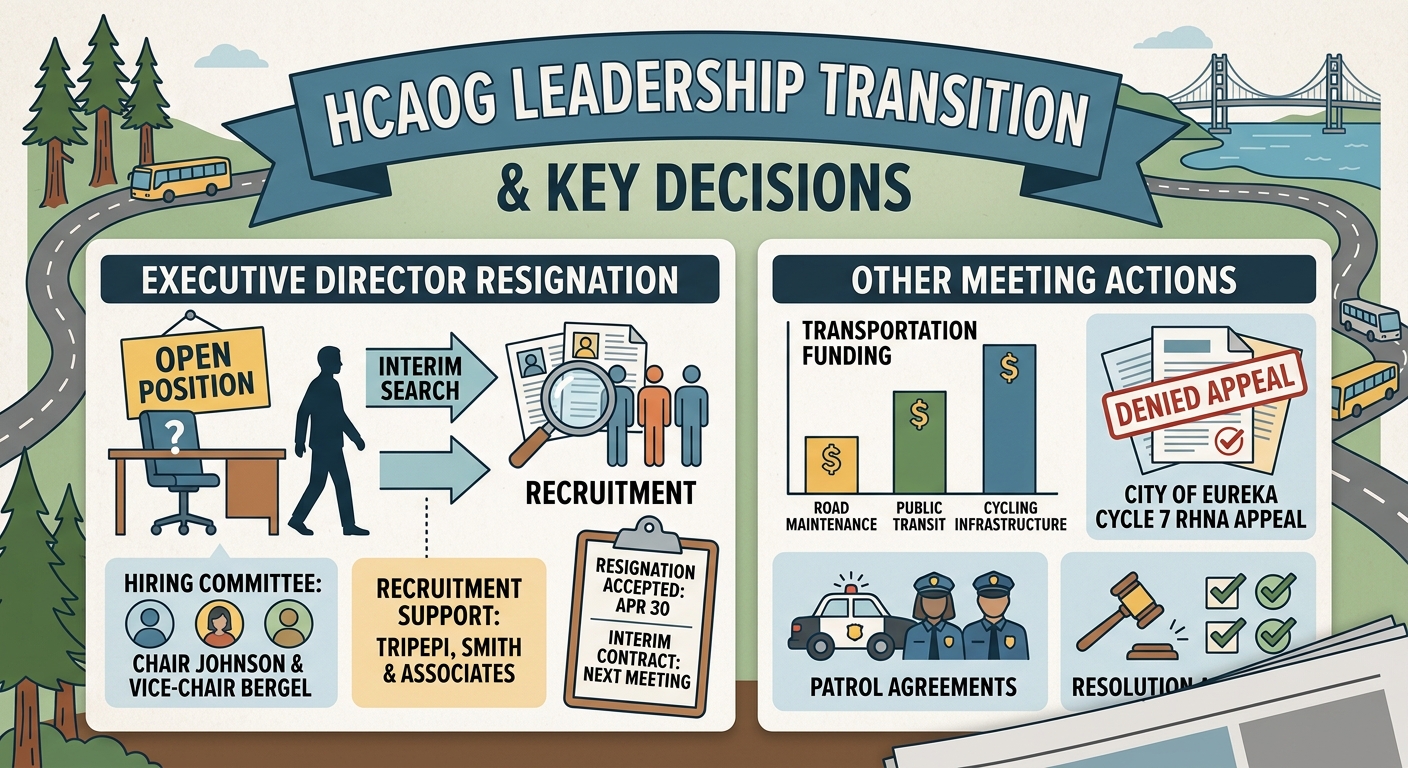 HCAOG accepts director’s resignation, starts interim search