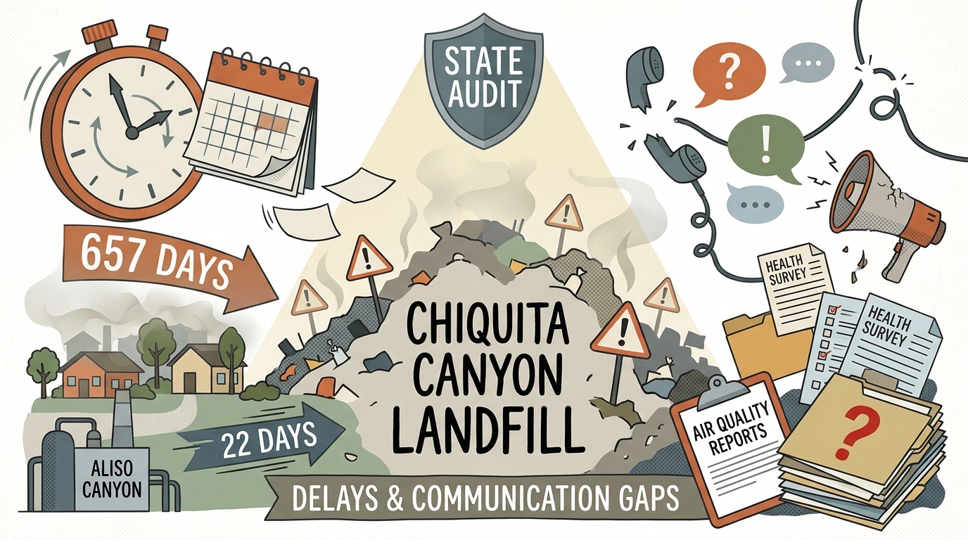 State auditors cite delays, communication gaps in L.A. County’s Chiquita Canyon health response