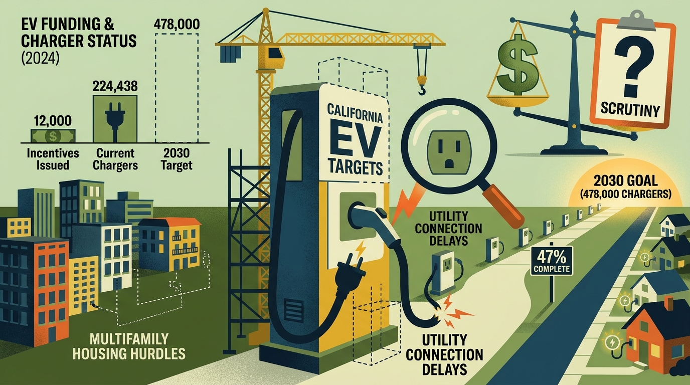 California EV funding, charging targets face scrutiny at joint legislative hearing