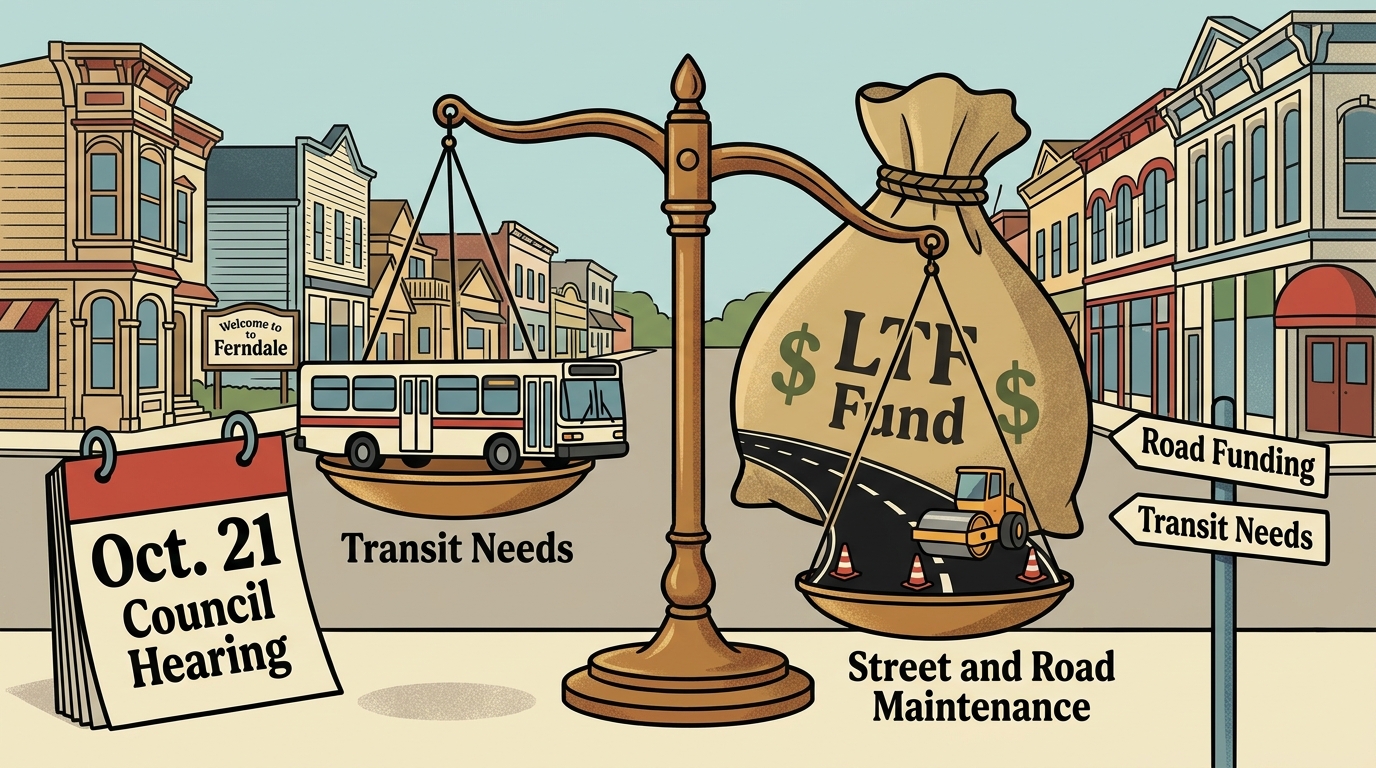 Ferndale council to weigh transit-needs finding tied to road funding