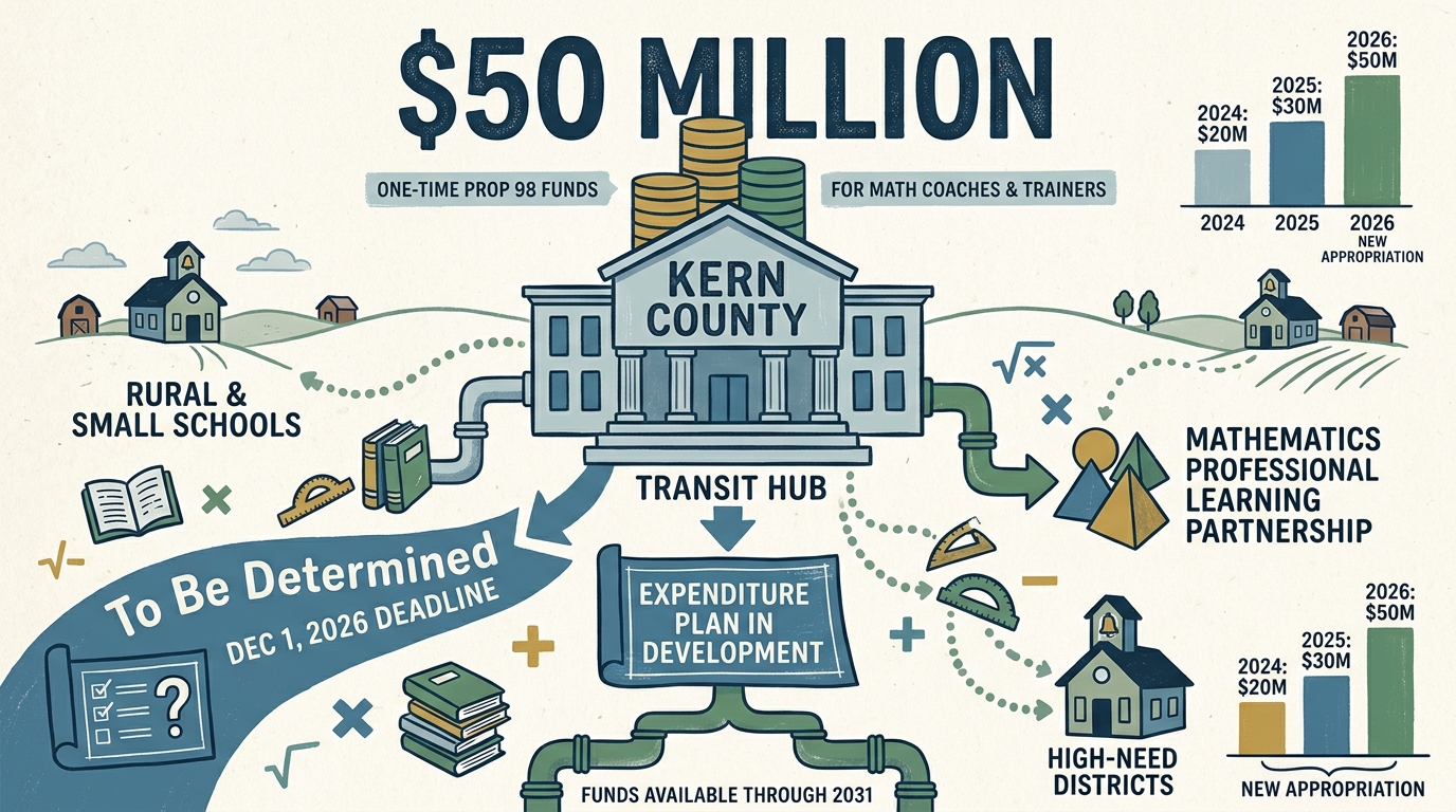 California’s $50 million math-coaching investment awaits plan for statewide reach