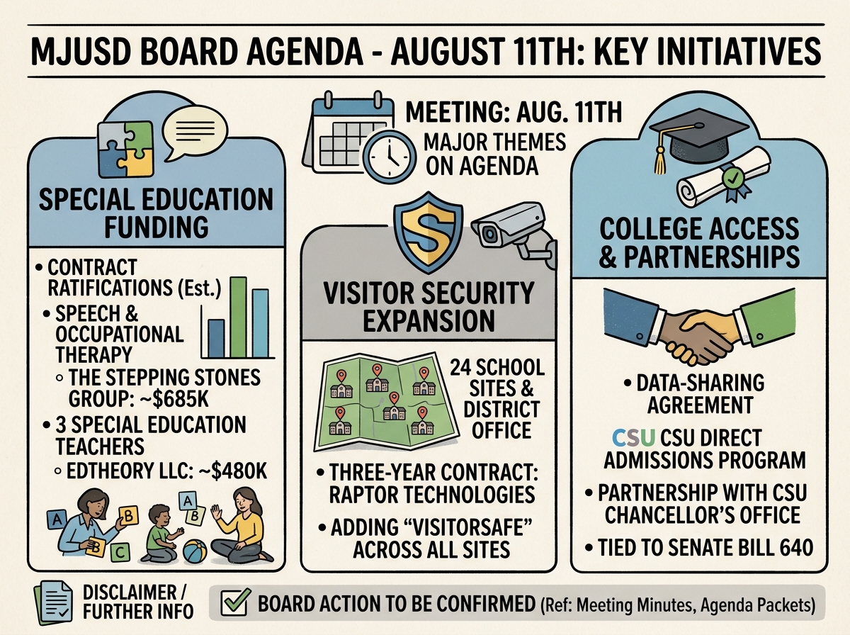 Marysville board agenda puts special education, visitor security and CSU direct admissions on Aug. 11 agenda